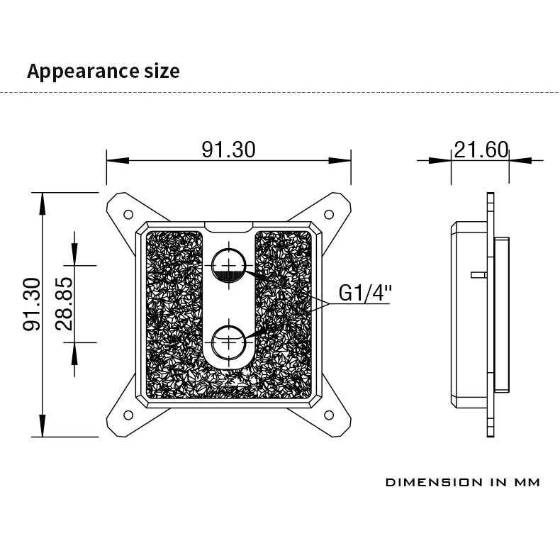 Đế tản nhiệt block cpu Barrow Icicle series LTIFH-04