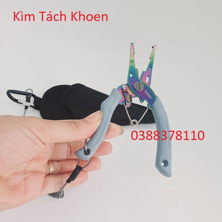 Kìm Tách Khoen Noeby Titan, Dụng Cụ, Phụ Kiện Câu Cá - KTK 1