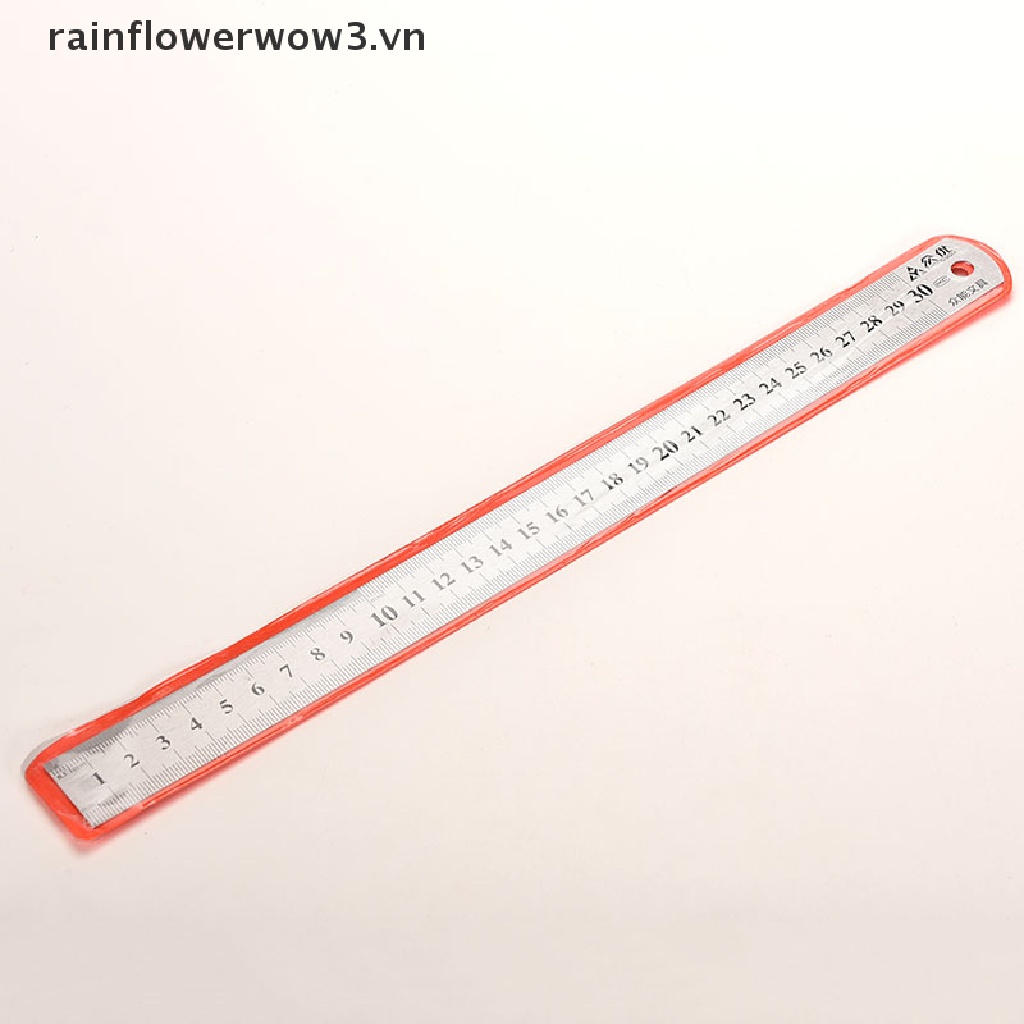 Thước Đo Hai Mặt Bằng Thép Không Gỉ 30cm 30cm