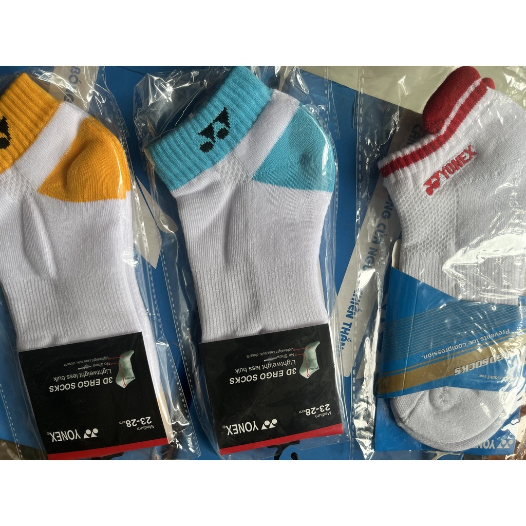 Tất cầu lông - Tất bóng chuyền yonex  bao bì, dày dặn, êm, vớ cầu lông