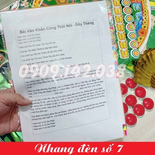 Bộ giấy áo cúng thôi nôi - đầy tháng (Bộ Cúng Mụ)