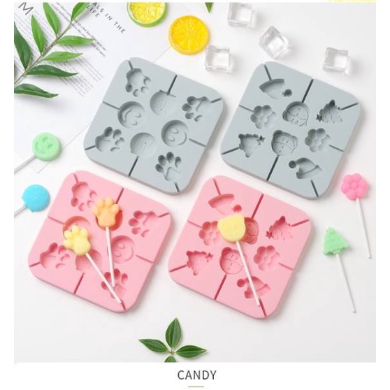 Khuôn kẹo mút, khuôn kẹo silicone cao cấp - Shop BABY SUSU