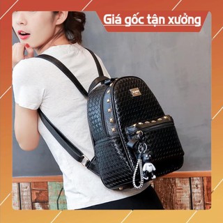 Balo Mini Da Mềm Dập Vân Cao Cấp S3