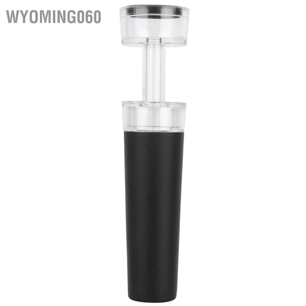 Wyoming060 Vacuum Wine Stopper Reusable Bottle Easy to Use for Home Kitchen Bar