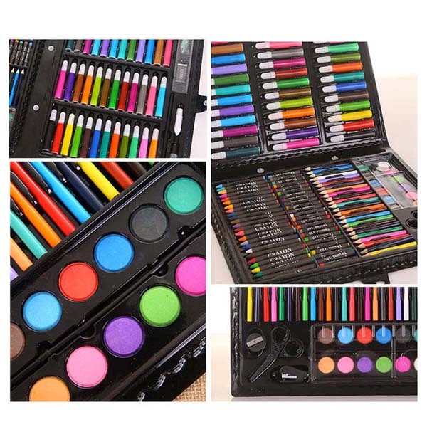 Combo 2 hộp bút màu 150 chi tiết cho bé cao cấp