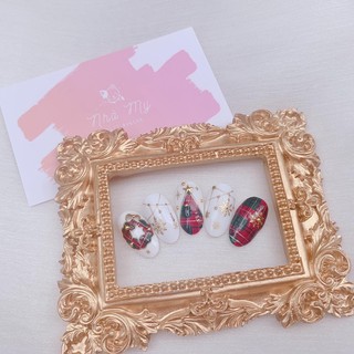 [Nail Box] móng úp thiết kế noel