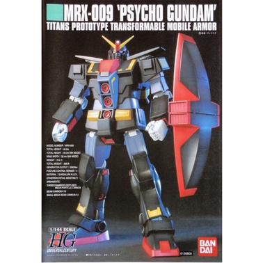 Mô hình lắp ráp 1/144 HGUC PSYCHO GUNDAM Bandai 4573102609564