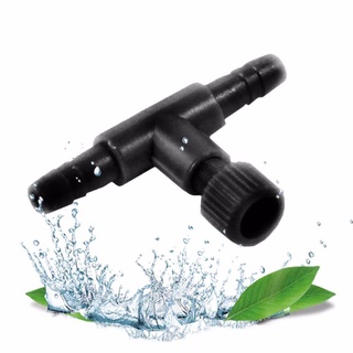 JEROMY Flow Control Valve 4mm Air Pump Volume Adjustable Pipe Connector