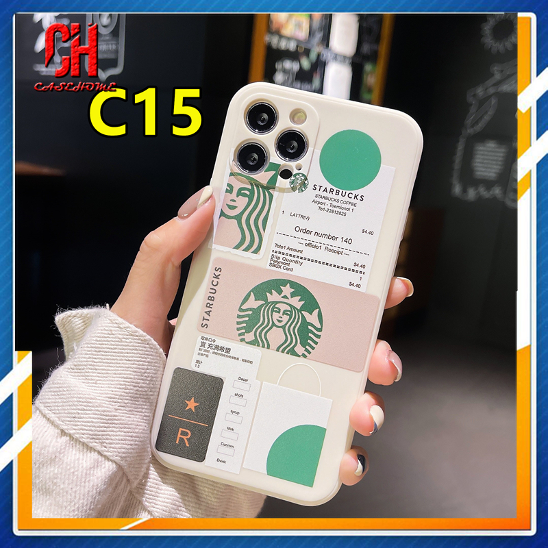 Ốp Lưng Mềm In Hình Starbucks Cho Samsung A02S A32 A52 A72 A12 A50 A03 A10S J7 Prime A51 J2 Prime A10 A125 A30 A50S A30S