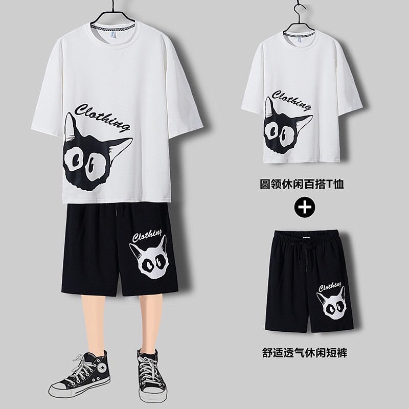 [ Hot 2021- Cực Ngầu ] Nguyên bộ quần áo nam Clothing mặc hè cực chất | BigBuy360 - bigbuy360.vn