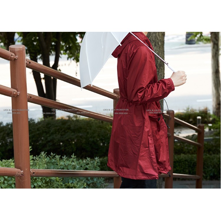 [ LOCK&LOCK ] Áo mưa Trench Coat hiệu Travel Zone của Lock&Lock của Lock&Lock LTZ385KKI