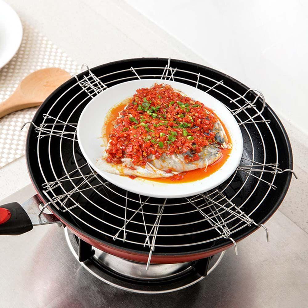 ELLSWORTH Giá Đỡ Chiên Ráo Dầu Đa Năng Bằng Thép Không Gỉ