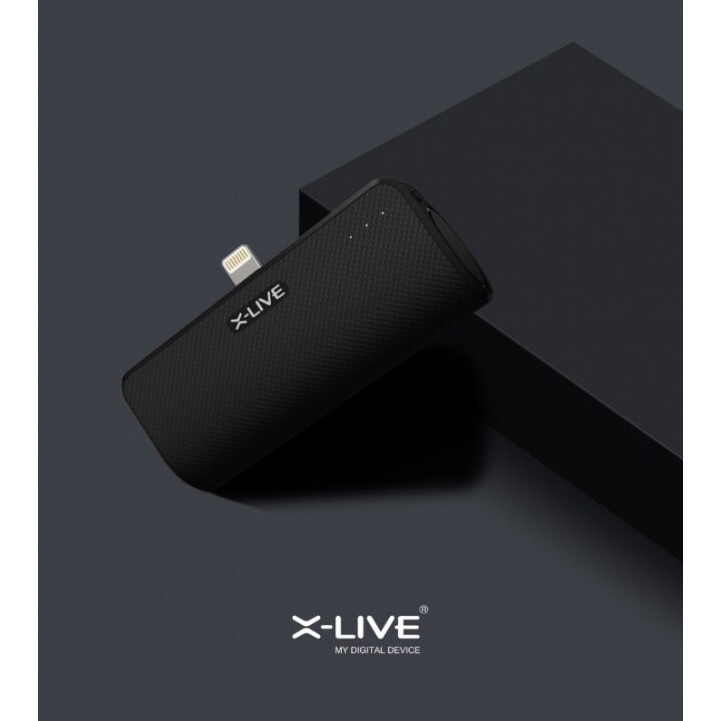 [Mã 153ELSALE2 giảm 7% đơn 300K] Pin sạc dự phòng Cắm trực tiếp iP - X-LIVE CX5L dung lượng 5000mAh- Mới 100%