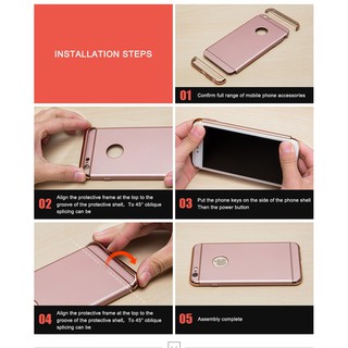 Ốp Lưng Samsung Galaxy J7 Pro 3 Mảnh
