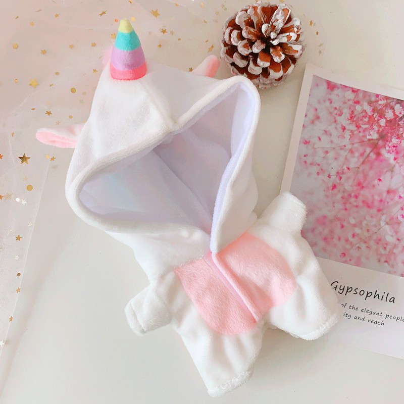 Bộ liền thân thú cho bé doll 20cm