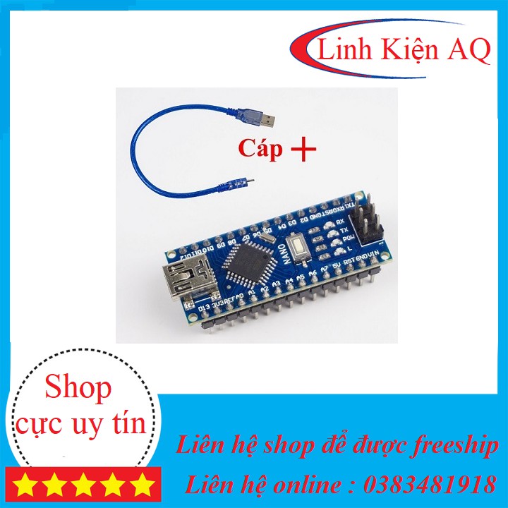 Dây micro usb nạp code arduino linhkiendientu3m