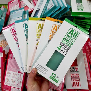 Wax Lạnh All Wax 4 Step In 1 Thái Lan 12 Miếng