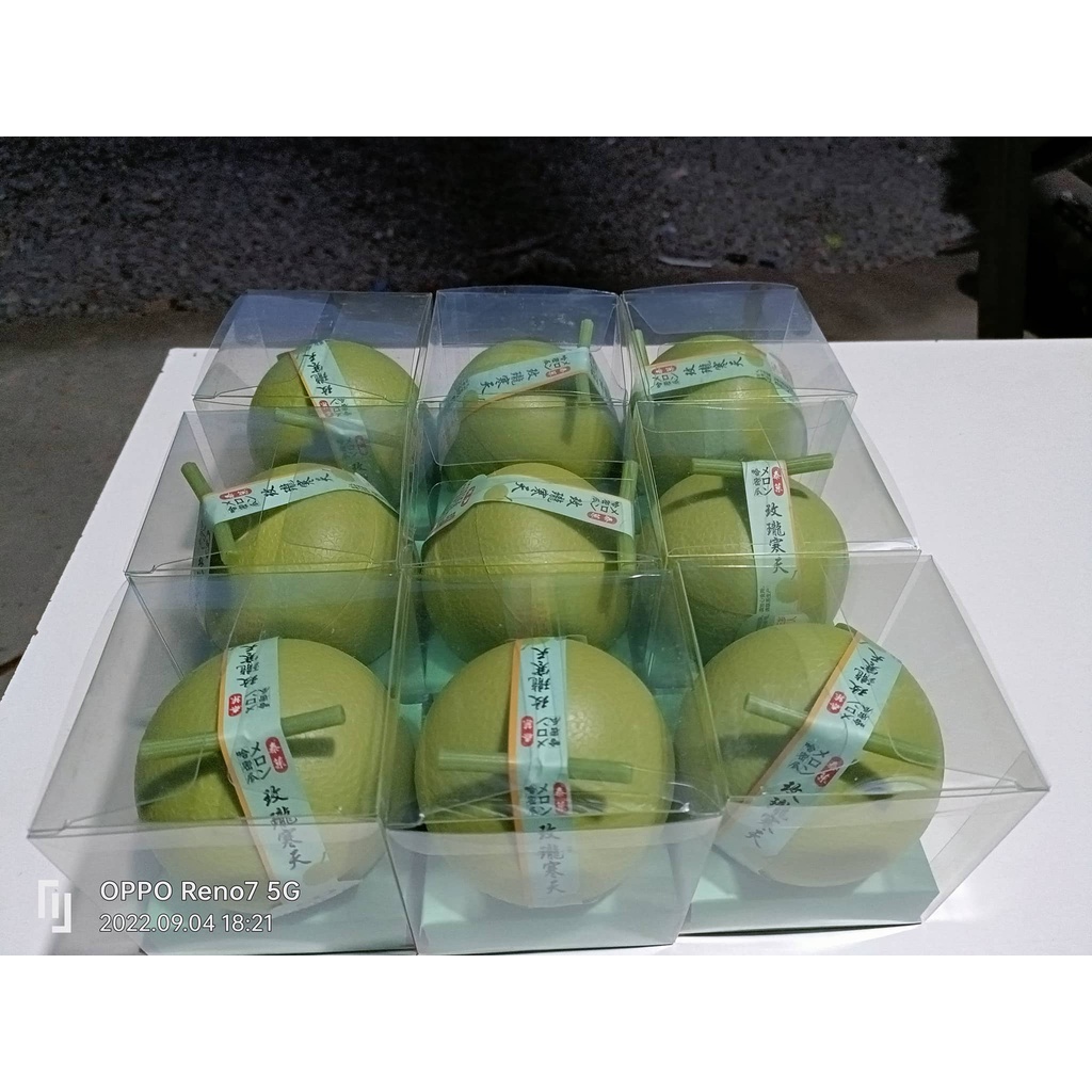 Combo 9 Quả thạch trái cây thạch dưa lưới thạch dưa gang thạch đào thạch măng cụt hộp 108g