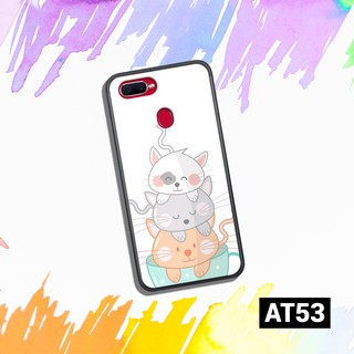 Ốp lưng OPPO A5S - F9 - A7 in hình mèo cute