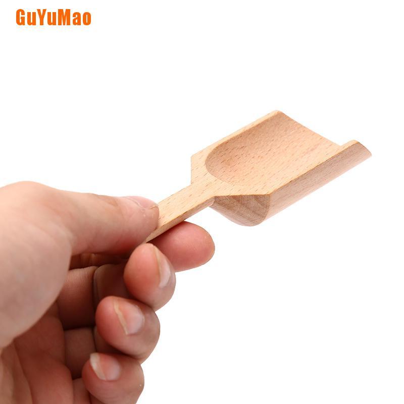 1 Muỗng Gỗ Mini Múc Trà / Cà Phê / Muối / Muối / Kẹo / Gia Vị Tiện Dụng