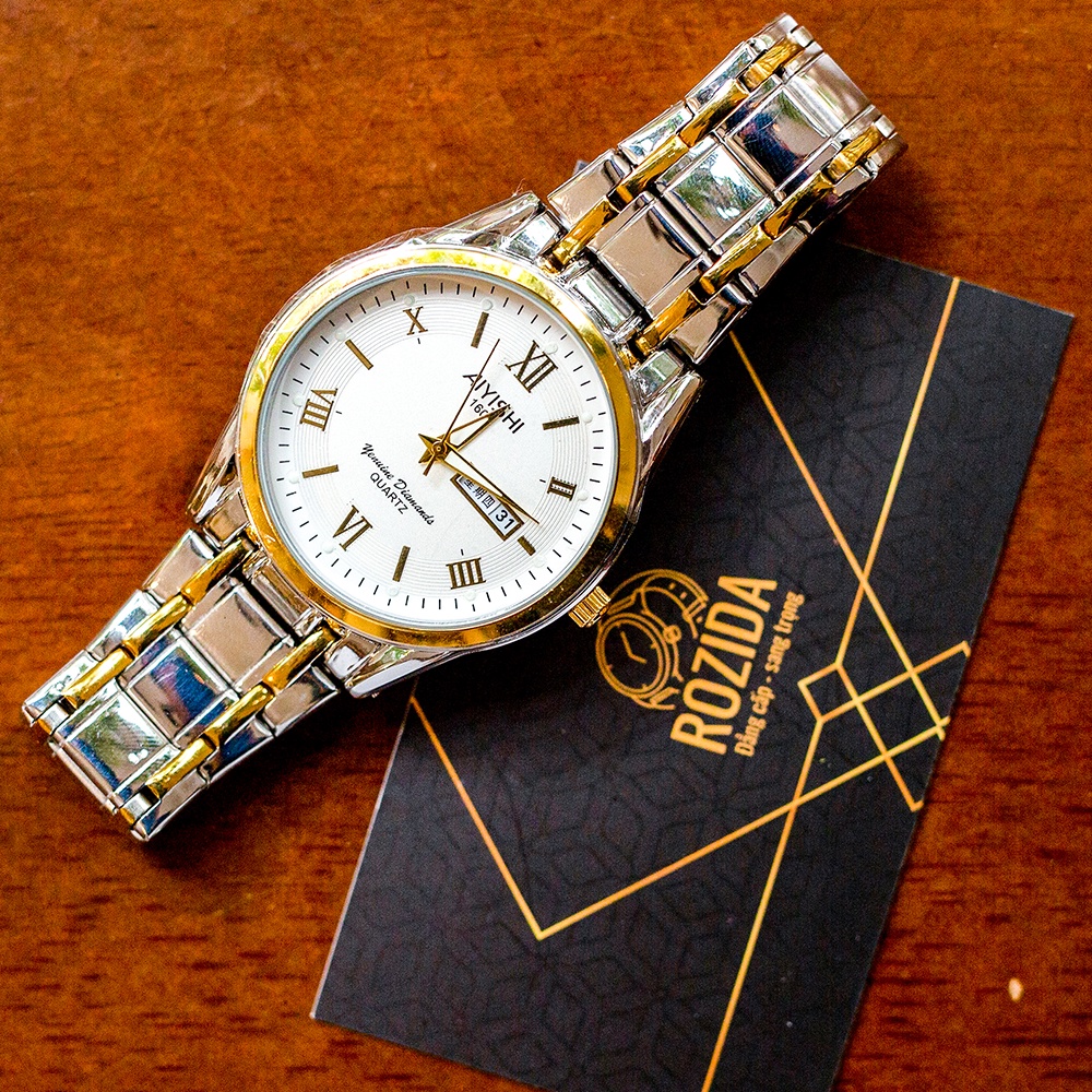 Đồng hồ nam chính hãng dây thép đẹp giá rẻ thời trang cao cấp chống nước Rozida'1 DH19 | BigBuy360 - bigbuy360.vn