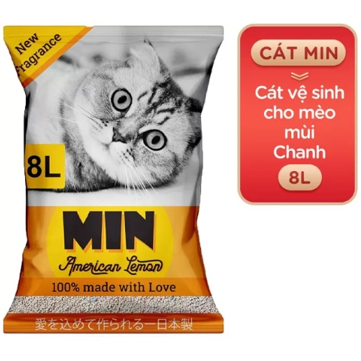Cát vệ sinh cho mèo nhiều loại 5L/8L