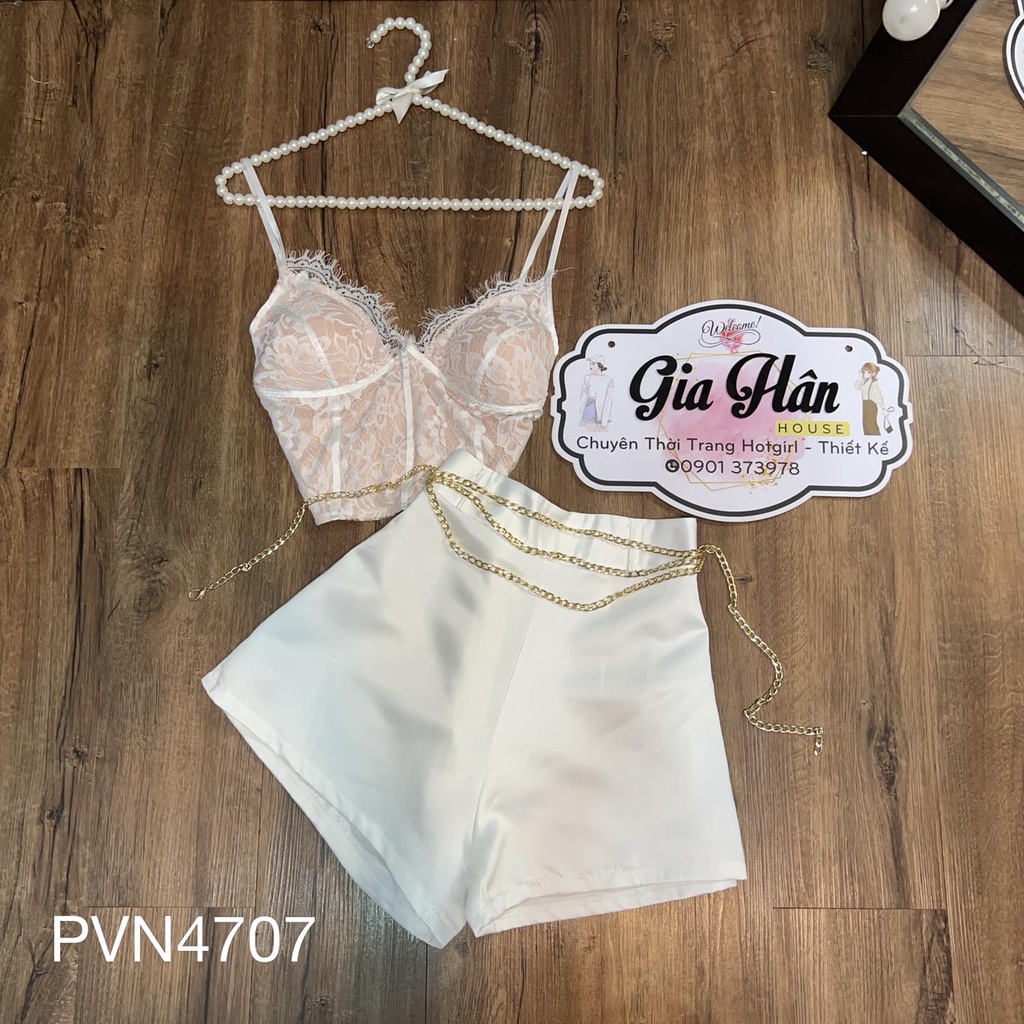 Bộ áo ren bralet bralet