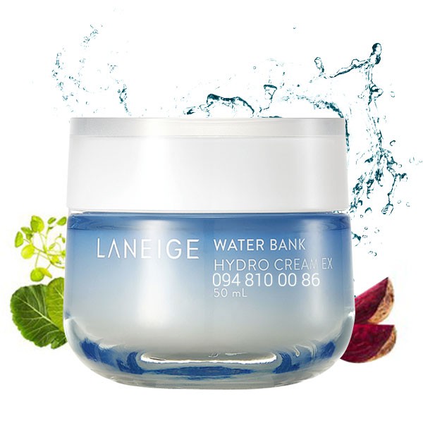 KEM DƯỠNG ẨM Cấp Nước Laneige Water Bank Hydro Cream EX 200ml +50ml Dành cho da dầu