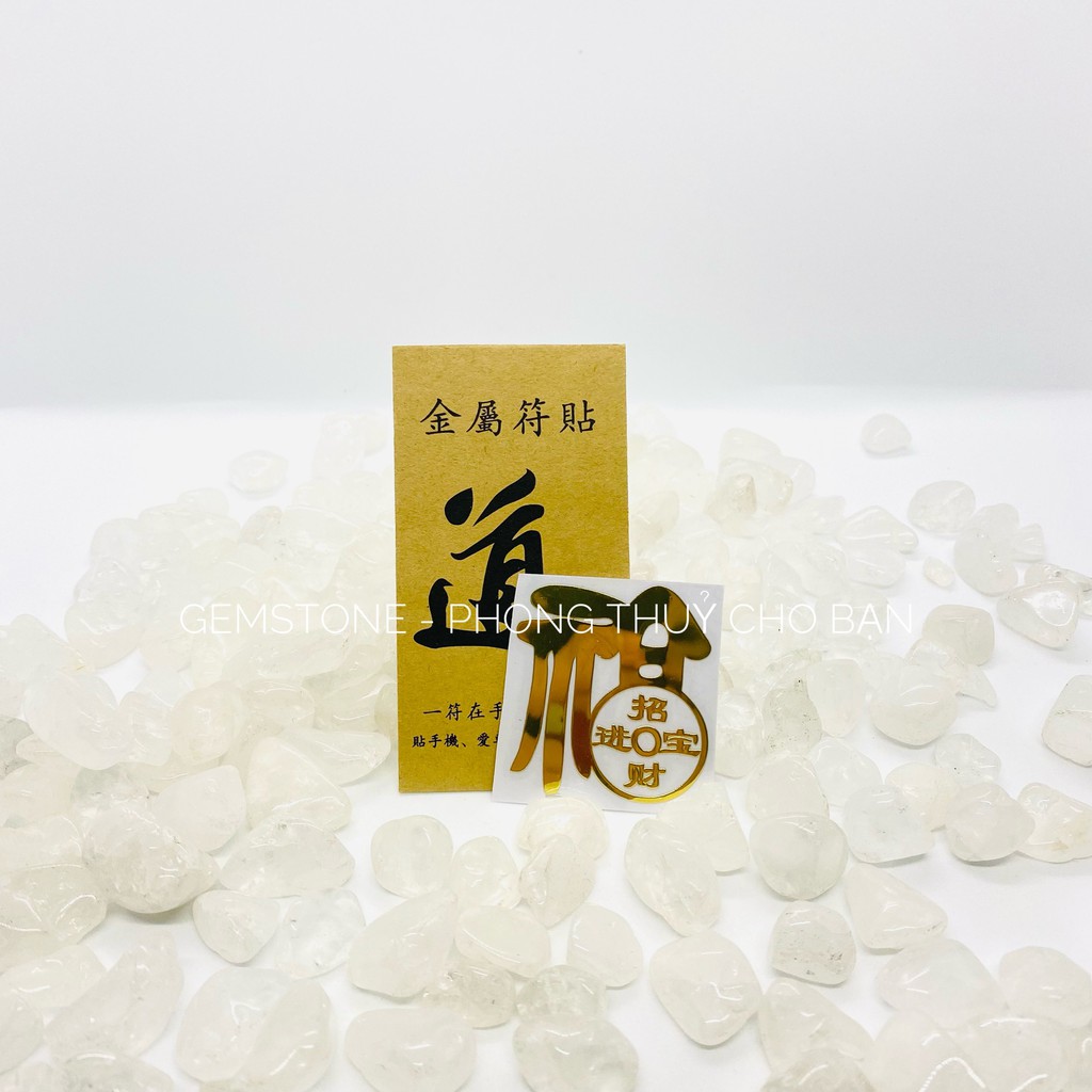 Miếng dán điện thoại Chiêu Phúc Nạp Tài | GEMSTONE - Phong Thuỷ Cho Bạn