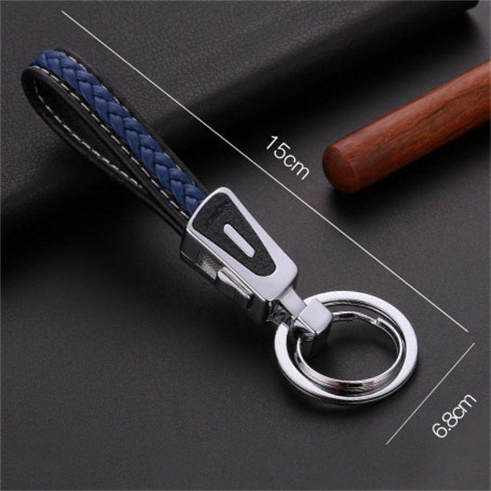 Móc Chìa Khóa Dây Bện Bằng Kim Loại Thời Trang Cho Nam Nữ Giá Đỡ