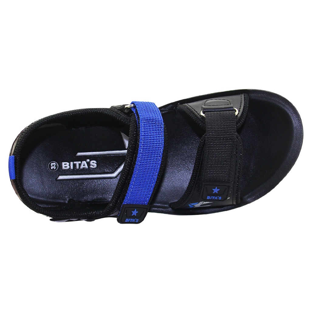 Sandal đế bằng Bita's SEN.64 ( Đỏ + Xám + Xanh dương)