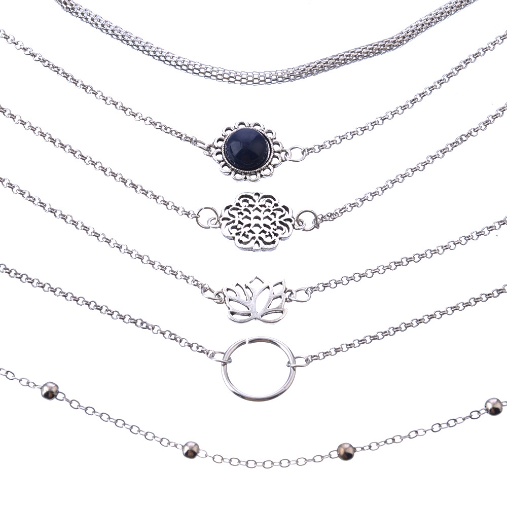 Set 6 vòng tay thiết kế kiểu cổ điển xinh xắn dành cho nữ