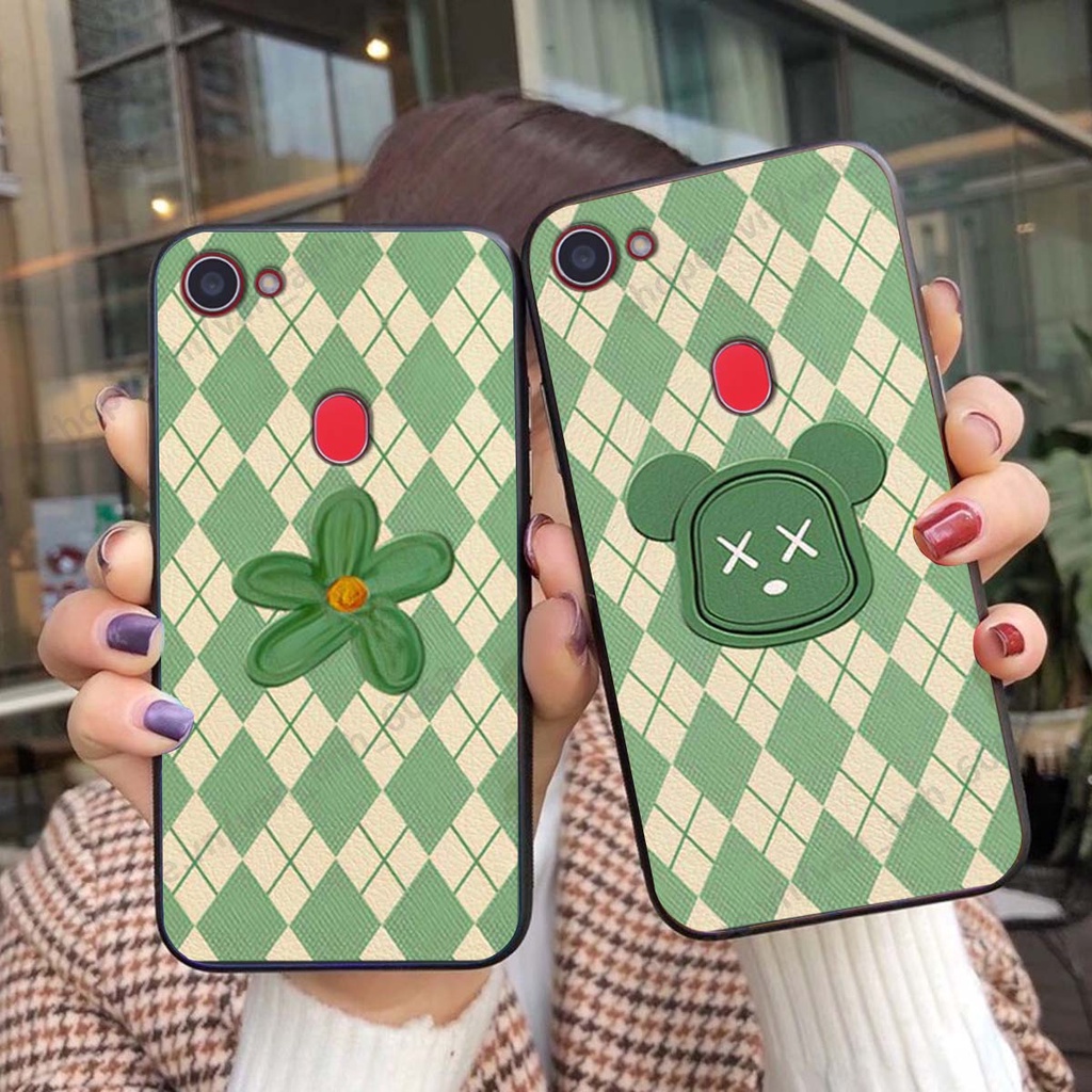 Ốp lưng Oppo F5 / F5 Youth / F7 in hình hoa, gấu rich bear nghệ thuật, thời trang