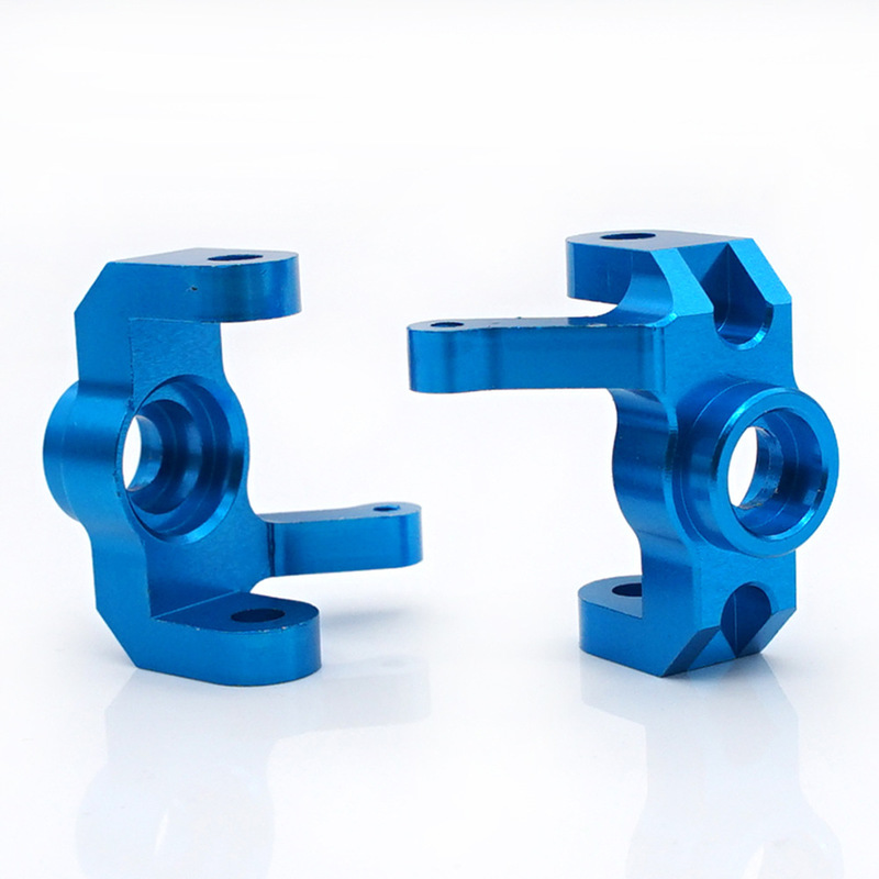 2pc / bộ CNC 6061 kim loại Trái phải Chén lái bên phải Ghế đốt ngón tay Đế C cho xe điện 12428 12429 12423 FY 01 03 RC 1/12 RC Phần nâng cấp