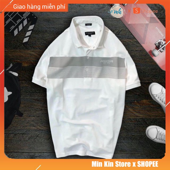 dòng áo thun cổ bẻ mới ba màu