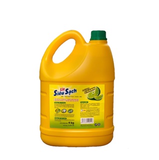 Nước rửa chén 4kg siêu sạch