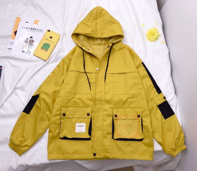 ÁO KHOÁC KAKI PHỐI MÀU 6 TÚI - ẢNH CHỤP THẬT - KA01 - MUA NGAY