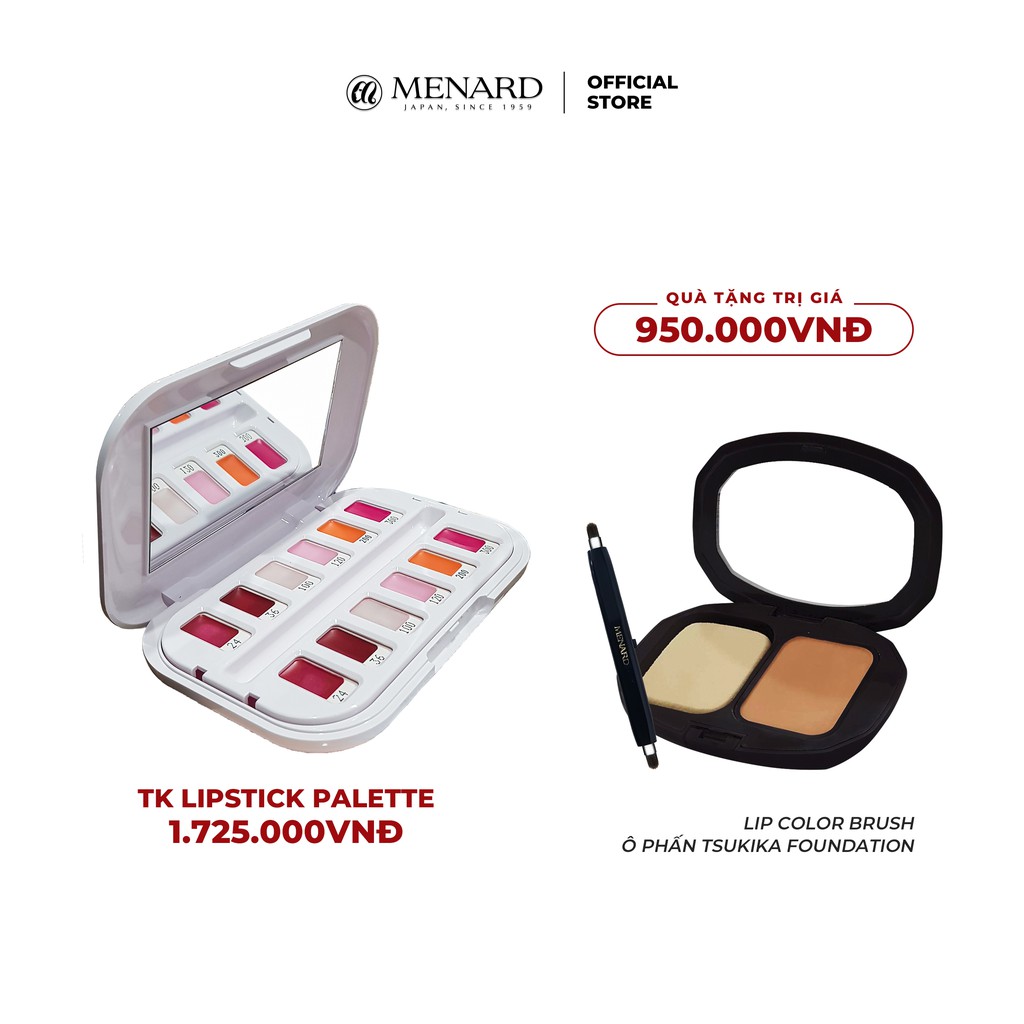 BẢNG SON TK 6 MÀU (50gr)