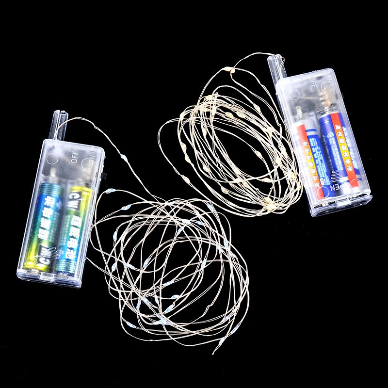 Dây Đèn Led 3M (30 Bóng ĐÈN) Trang Trí Giáng Sinh, Trang Trí Tết