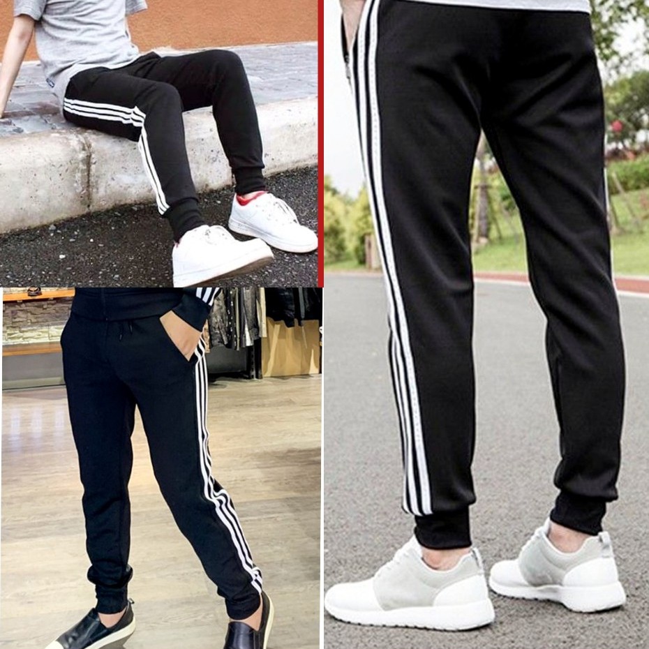 Quần Jogger Thể Thao Sọc Phong Cách Có khóa Kéo 🌟