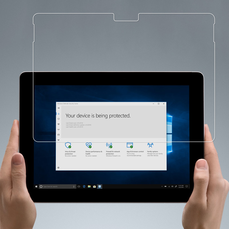 Kính Cường Lực 2.5d Chống Bám Vân Tay Kèm Hộp Cho Microsoft Surface Go2