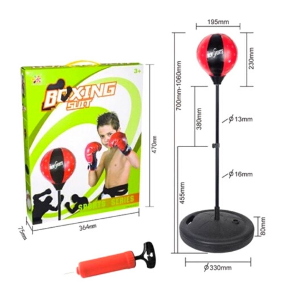 Bộ Đồ Chơi Đấm Bốc Boxing Suit Cao Cấp Loại 1 Cho Bé Rèn Luyện Vận Động, Shop Bố Mốc