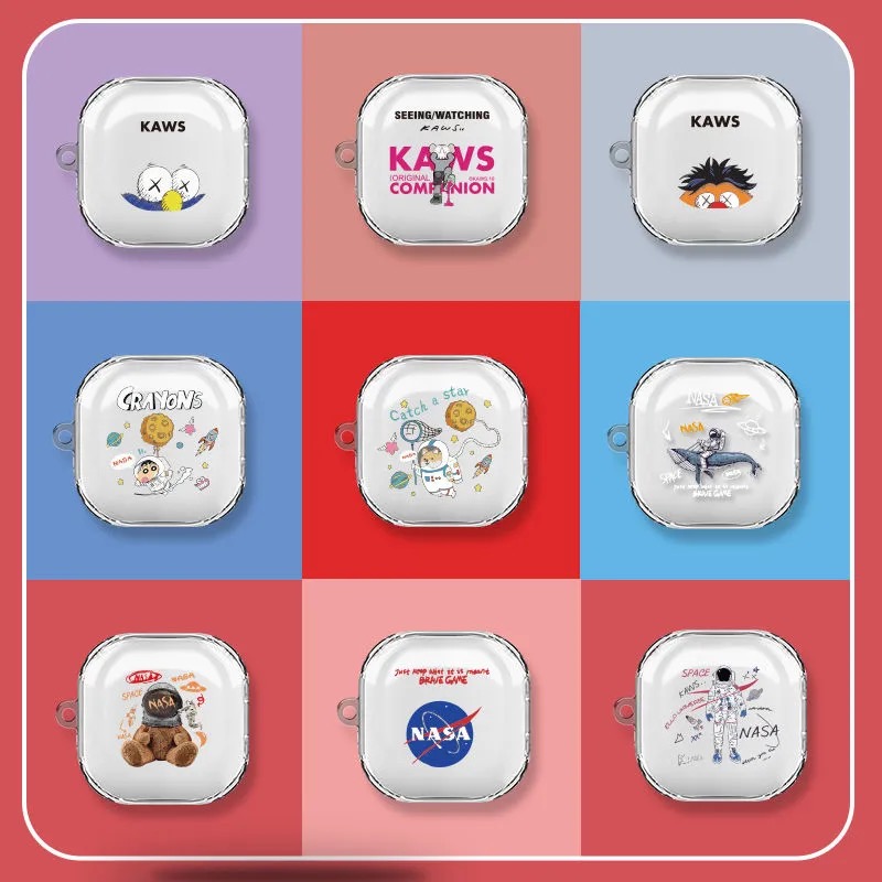 Vỏ bảo vệ tai nghe trong suốt sáng tạo cho Samsung Galaxy Buds Pro | BigBuy360 - bigbuy360.vn