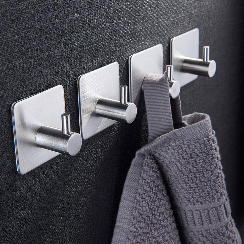 Móc Dán Oenon ShopNhaPy Inox 304 Treo Đồ Siêu Dính Hình Trụ, Siêu Chịu Lực
