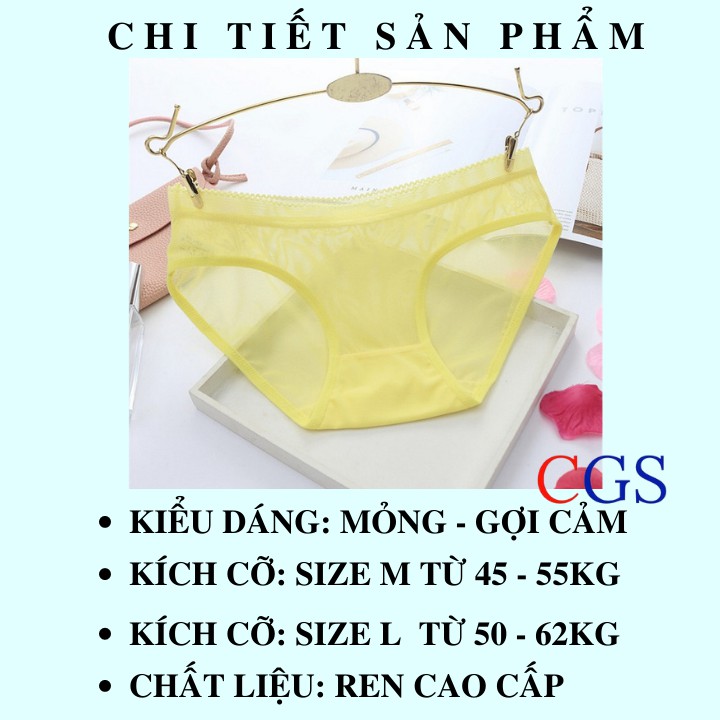Quần lót ren nữ sexy gợi cảm siêu mỏng xuyên thấu cao cấp TL089 – Con Gái Store | BigBuy360 - bigbuy360.vn