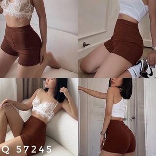 Quần đùi bảo hộ thun gân tăm