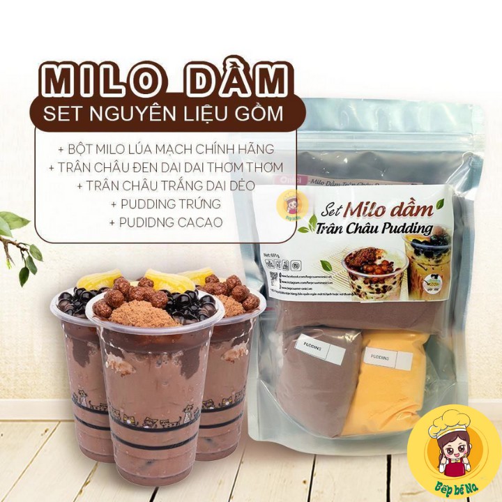 Set millo dầm siêu ngon BẾP BÉ NA