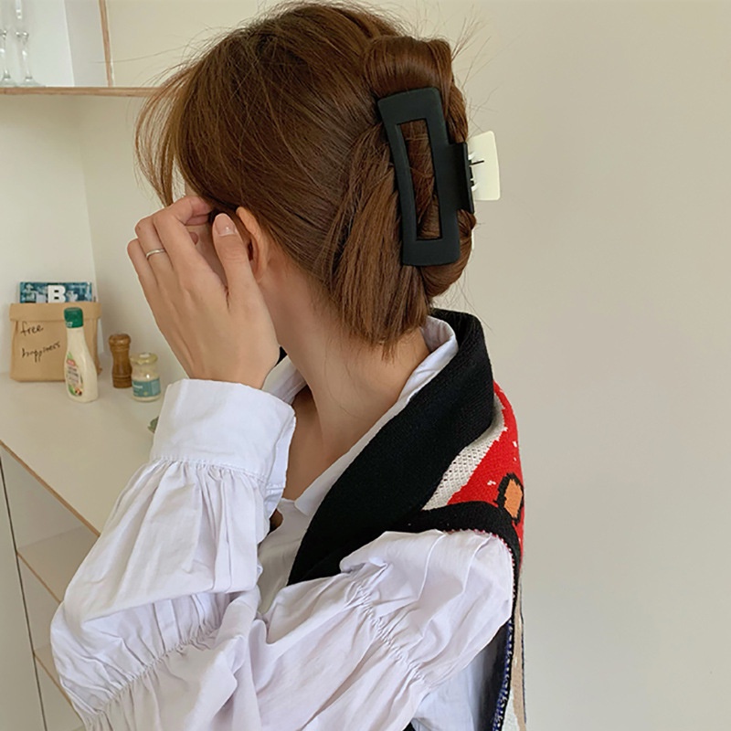 Kẹp Tóc Hai Màu Thời Trang Hàn Quốc Cho Nữ