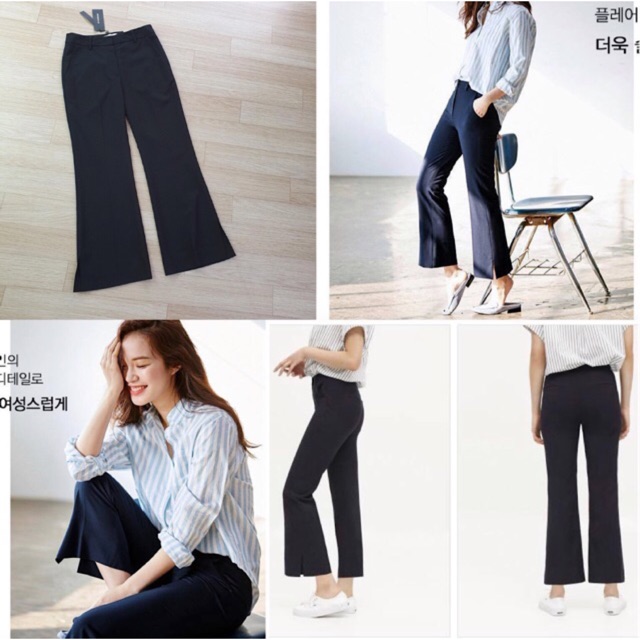 Quần ống vẩy xẻ bên