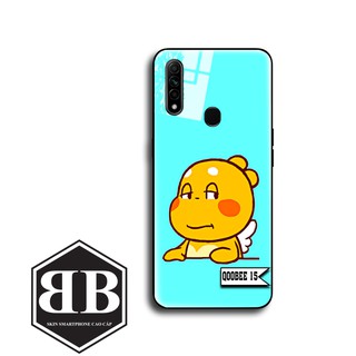Ốp lưng kính cường lực Oppo A31 / A8 in hình theo yêu cầu